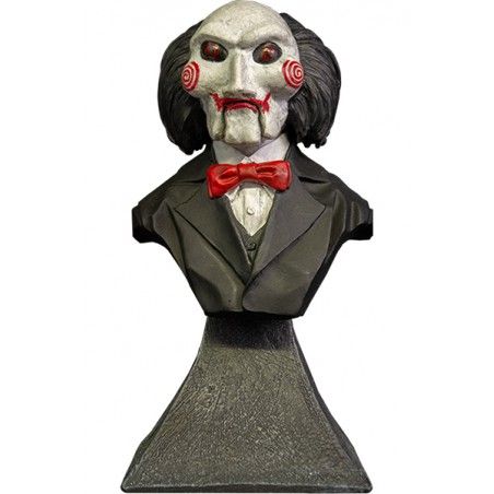 SAW L'ENIGMISTA BILLY PUPPET BUST STATUE 15CM RESIN FIGURE
