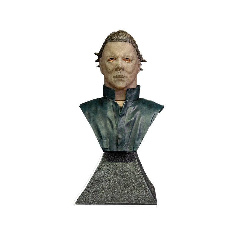 HALLOWEEN II - MICHAEL MYERS BUST STATUE 15CM RESIN FIGURE TRICK OR TREAT STUDIOS