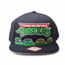 CAPPELLO BASEBALL CAP TEENAGE MUTANT NINJA TURTLES LOGO FACES