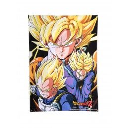 DRAGON BALL POSTER WALL SCROLL GOKU VEGETA TRUNKS 84 X 112 CM