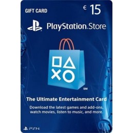 SONY PLAYSTATION NETWORK CARD 15 EURO DIGITAL DELIVERY 