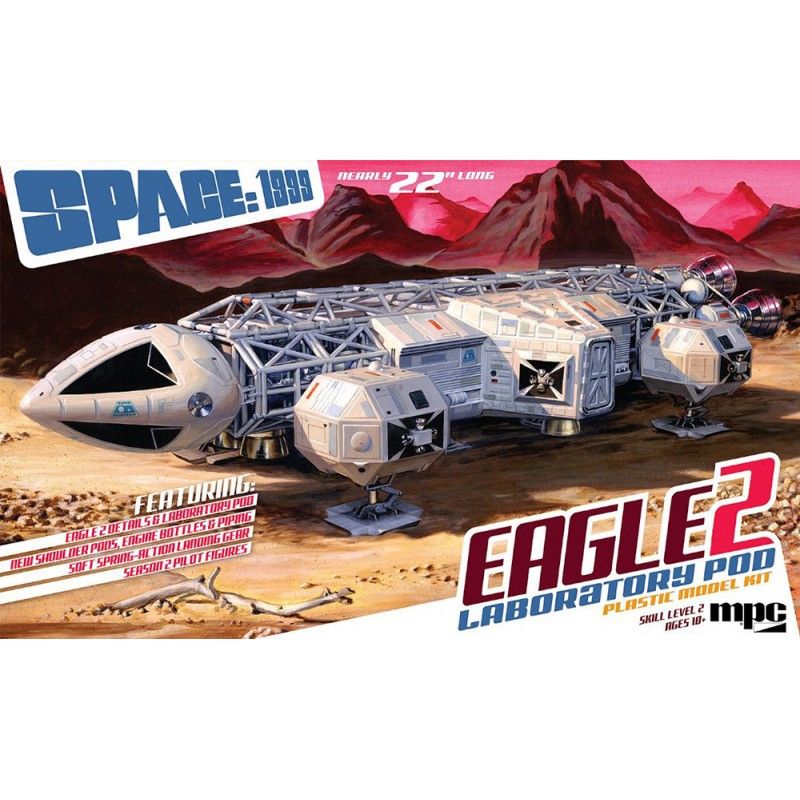 SPACE SPAZIO 1999 - EAGLE 2 LABORATORY POD 1/48 50CM MODEL KIT FIGURE MPC