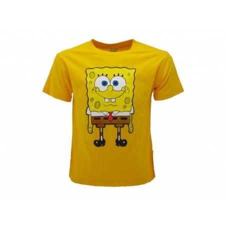 BUY MAGLIA T SHIRT SPONGEBOB FIGURE SIZE 12-13 YEARS