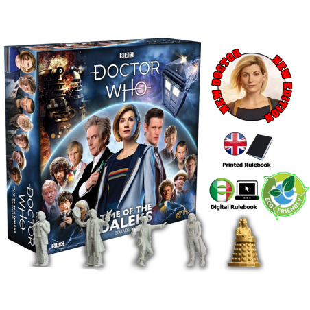 DOCTOR WHO TIME OF THE DALEKS NEW EDITION - GIOCO DA TAVOLO