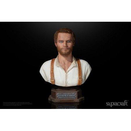 TERENCE HILL 1971 BUSTO STATUE 20 CM 1/4 RESIN FIGURE
