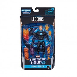 HASBRO MARVEL LEGENDS SERIES FANTASTIC FOUR - HUMAN TORCH ACTION FIGURE