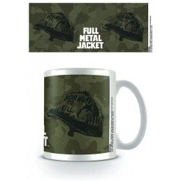 PYRAMID INTERNATIONAL FULL METAL JACKET CERAMIC MUG TAZZA IN CERAMICA