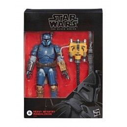 HASBRO STAR WARS THE MANDALORIAN BLACK SERIES - HEAVY INFANTRY MANDALORIAN ACTION FIGURE