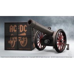 ROCK ICONZ - AC/DC ON TOUR FOR THOSE ABOUT TO ROCK CANNON STATUE 20 CM RESIN FIGURE KNUCKLEBONZ