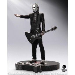 ROCK ICONZ - GHOST NAMELESS GHOUL BLACK GUITAR LIMITED EDITION STATUE 22 CM RESIN FIGURE KNUCKLEBONZ