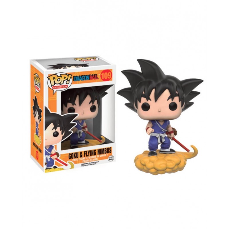 FUNKO FUNKO POP! DRAGON BALL Z - GOKU & FLYING NIMBUS BOBBLE HEAD KNOCKER FIGURE