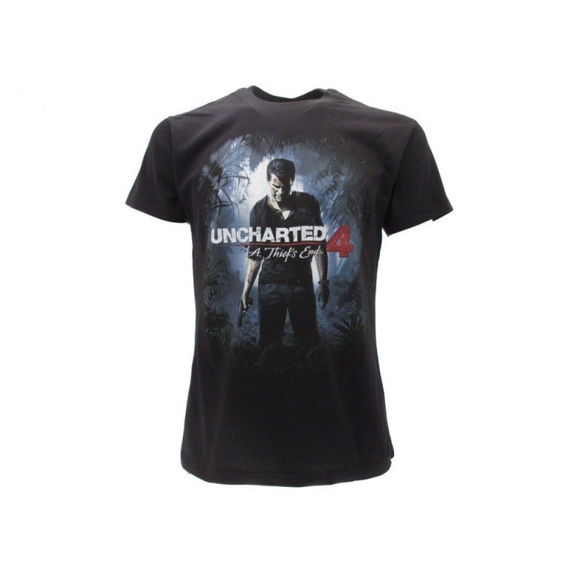 MAGLIA T SHIRT UNCHARTED 4 A THIEF'S END