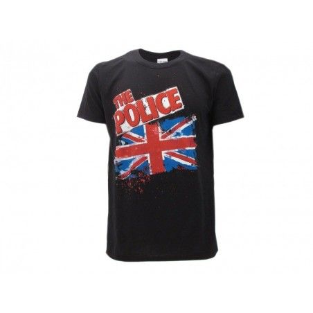 MAGLIA T SHIRT THE POLICE UNION JACK