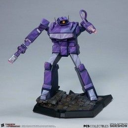 POP CULTURE SHOCK COLLECTIBLES TRANSFORMERS CLASSIC SCALE SHOCKWAVE STATUE FIGURE