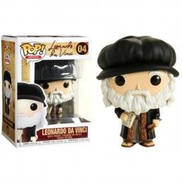 FUNKO POP! LEONARDO DA VINCI BOBBLE HEAD KNOCKER FIGURE FUNKO