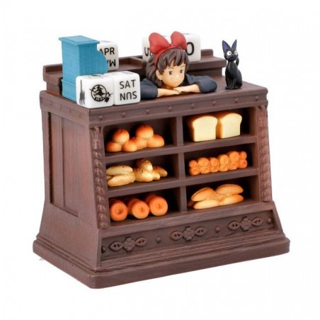 KIKI'S DELIVERY SERVICE PERPETUAL CALENDAR FIGURE KIKI SALES CLERK