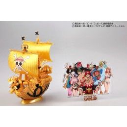 ONE PIECE GRAND SHIP COLLECTION THOUSAND SUNNY FILM GOLD MODEL KIT BANDAI