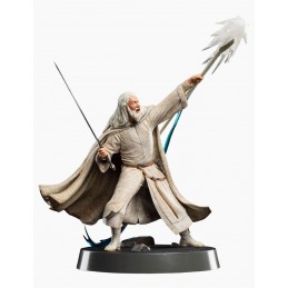 THE LORD OF THE RINGS GANDALF IL BIANCO STATUE FIGURE WETA