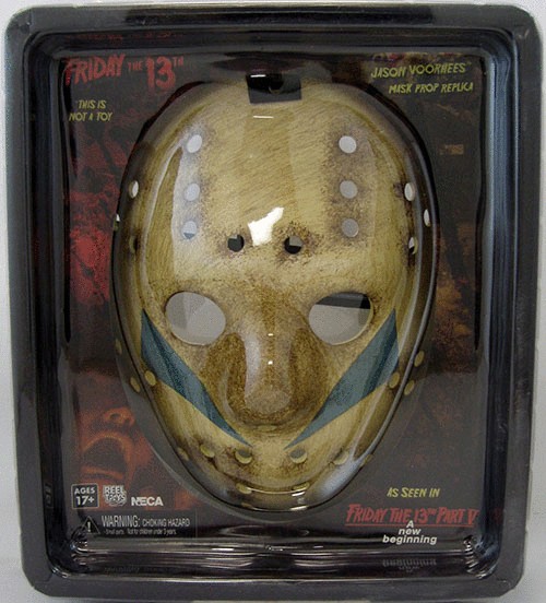 NECA FRIDAY THE 13TH JASON VOORHEES MASK PT 5 REPLICA