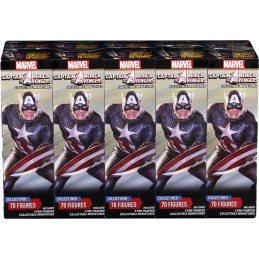 WIZKIDS MARVEL HEROCLIX CAPTAIN AMERICA AND THE AVENGERS 10X BOOSTER BRICK
