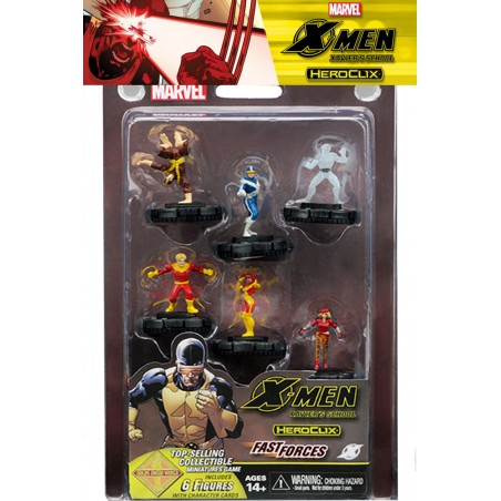 MARVEL HEROCLIX X-MEN XAVIER'S SCHOOL FAST FORCES MINIATURES
