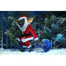 GREMLINS SANTA STRIPE AND GIZMO ACTION FIGURE NECA