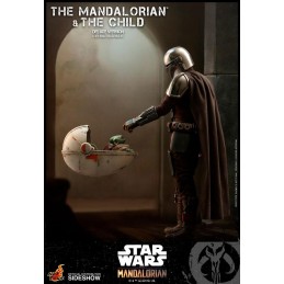 HOT TOYS STAR WARS THE MANDALORIAN AND THE CHILD DELUXE MASTERPIECE 1/6 ACTION FIGURE