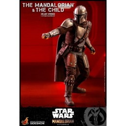 HOT TOYS STAR WARS THE MANDALORIAN AND THE CHILD DELUXE MASTERPIECE 1/6 ACTION FIGURE