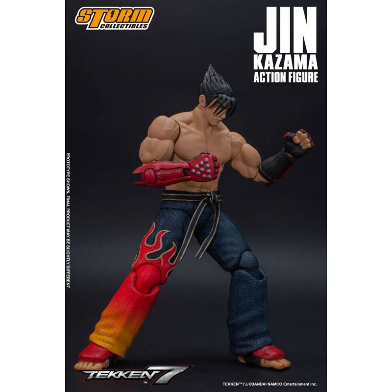 download action figure jin kazama