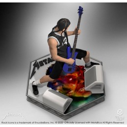 ROCK ICONZ METALLICA ROBERT TRUJILLO STATUA FIGURE KNUCKLEBONZ