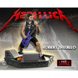 ROCK ICONZ METALLICA ROBERT TRUJILLO STATUA FIGURE KNUCKLEBONZ