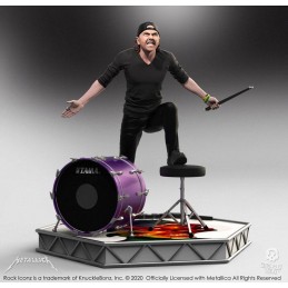 ROCK ICONZ METALLICA LARS ULRICH STATUA FIGURE KNUCKLEBONZ