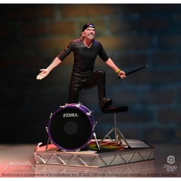 KNUCKLEBONZ ROCK ICONZ METALLICA LARS ULRICH STATUE FIGURE