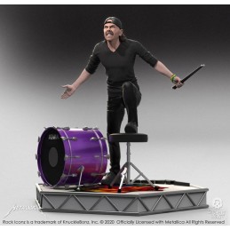 KNUCKLEBONZ ROCK ICONZ METALLICA LARS ULRICH STATUE FIGURE