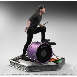 KNUCKLEBONZ ROCK ICONZ METALLICA LARS ULRICH STATUE FIGURE