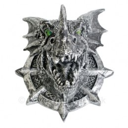 FEROX DRAGON HEAD WALL PLAQUE WITH LED NEMESIS NOW