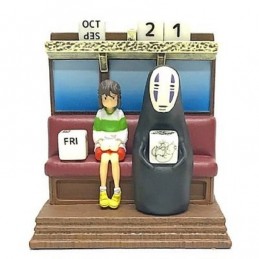 BENELIC SPIRITED AWAY TRAIN PERPETUAL CALENDAR FIGURE