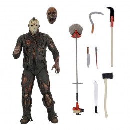 FRIDAY THE 13TH PART 7 ULTIMATE JASON VOORHEES DELUXE ACTION FIGURE NECA
