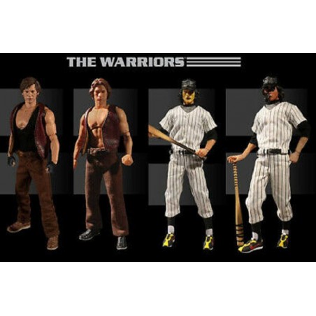 THE WARRIORS BOX SET 4X ONE:12 COLLECTIVE ACTION FIGURE