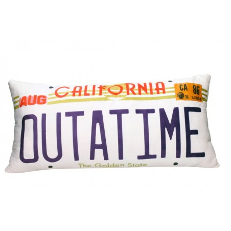 BACK TO THE FUTURE OUTATIME CUSHION PILLOW CUSCINO