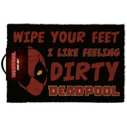 MARVEL DIRTY DEADPOOL DOORMAT ZERBINO TAPPETINO PYRAMID INTERNATIONAL