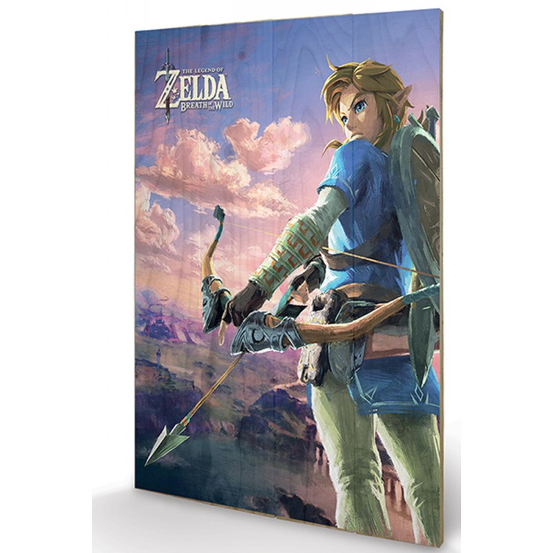THE LEGEND OF ZELDA LANDSCAPE WOOD PRINT STAMPA SU LEGNO PYRAMID INTERNATIONAL THE LEGEND OF ZELDA LANDSCAPE WOOD PRINT STAMPA SU LEGNO PYRAMID INTERNATIONAL