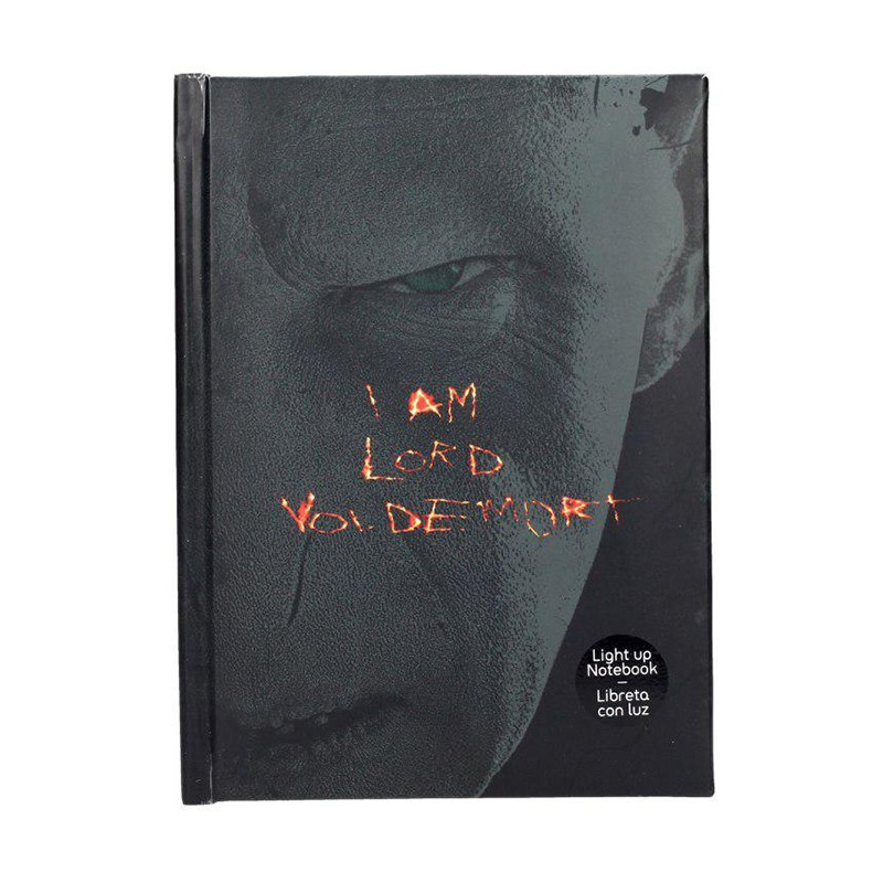 HARRY POTTER LORD VOLDEMORT NOTEBOOK DIARIO CON LUCE SD TOYS