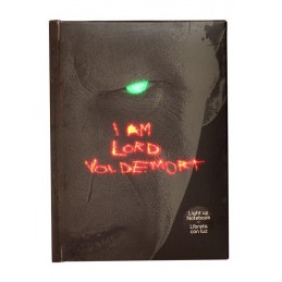 HARRY POTTER LORD VOLDEMORT NOTEBOOK DIARIO CON LUCE SD TOYS