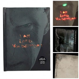 HARRY POTTER LORD VOLDEMORT NOTEBOOK DIARIO CON LUCE SD TOYS