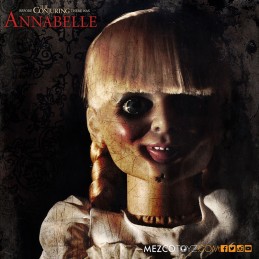THE CONJURING ANNABELLE PROP REPLICA ACTION FIGURE MEZCO TOYS