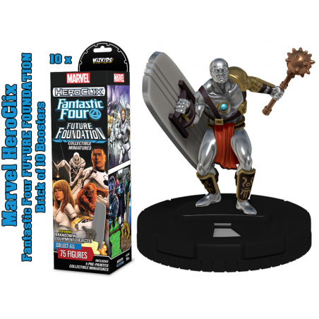 MARVEL HEROCLIX FANTASTIC FOUR FUTURE FOUNDATION 10X BOOSTER BRICK