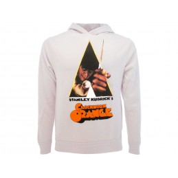 FELPA HOODIE CLOCKWORK ORANGE WHITE