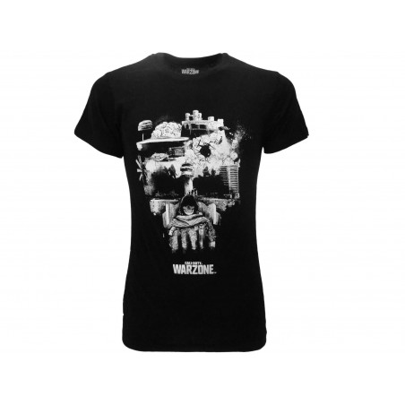 MAGLIA T SHIRT CALL OF DUTY MODERN WARZONE SKULL