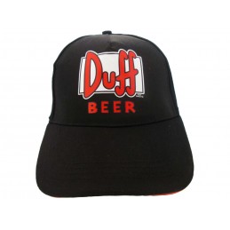 CAPPELLO BASEBALL CAP SIMPSONS DUFF BEER NERO